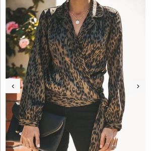 NWT Animal Print Top